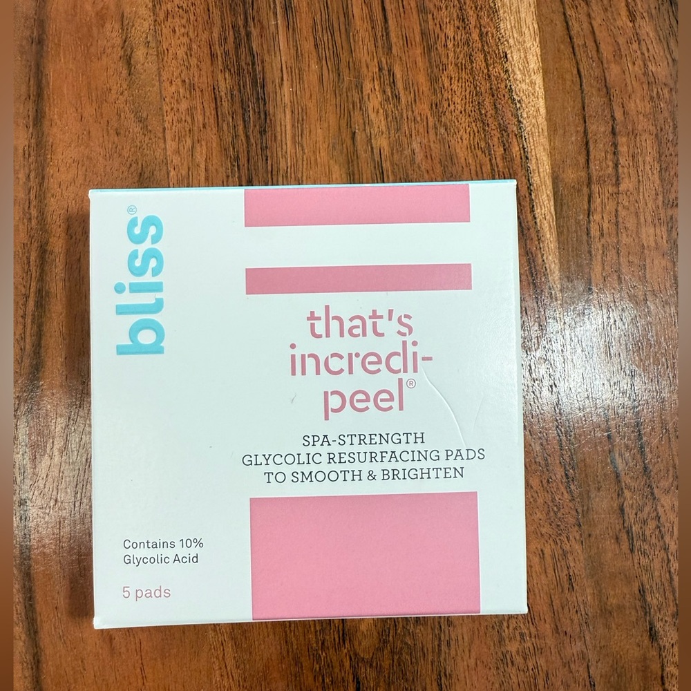 Bliss Pink Glycolic Resurfacing Pads